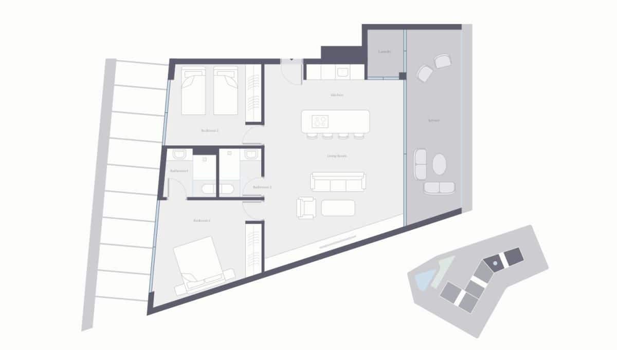 2 soverom Leilighet til salgs i Estepona med svømmebasseng - € 705 000 (Ref: 9682970)
