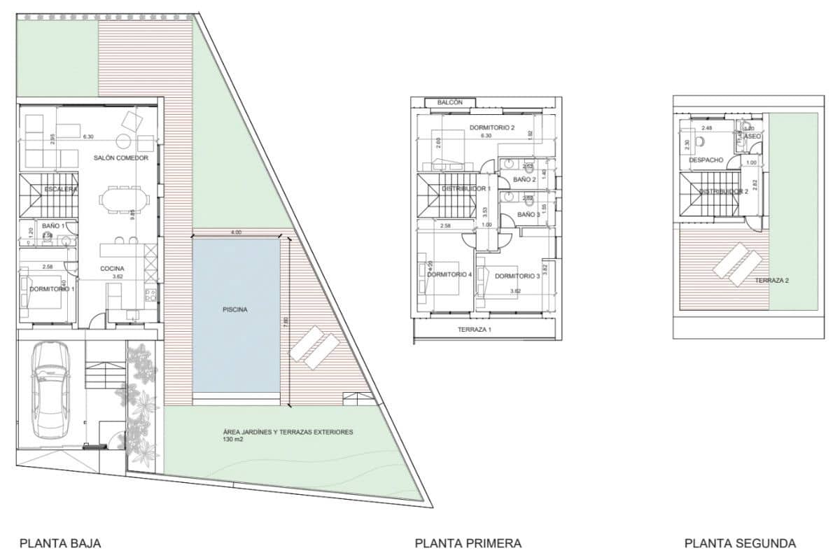 4 bedroom Terraced Villa for sale in Estepona with pool - € 730,000 (Ref: 9683001)