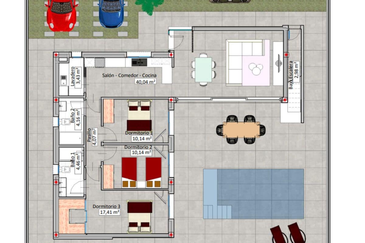 3 soveværelse Villa til salg i San Juan de los Terreros med swimmingpool - € 525.000 (Ref: 9683007)