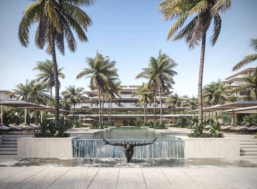 Apartamento de 2 habitaciones en Los Flamingos en venta con piscina - 1.000.000 € (Ref: 9683101)