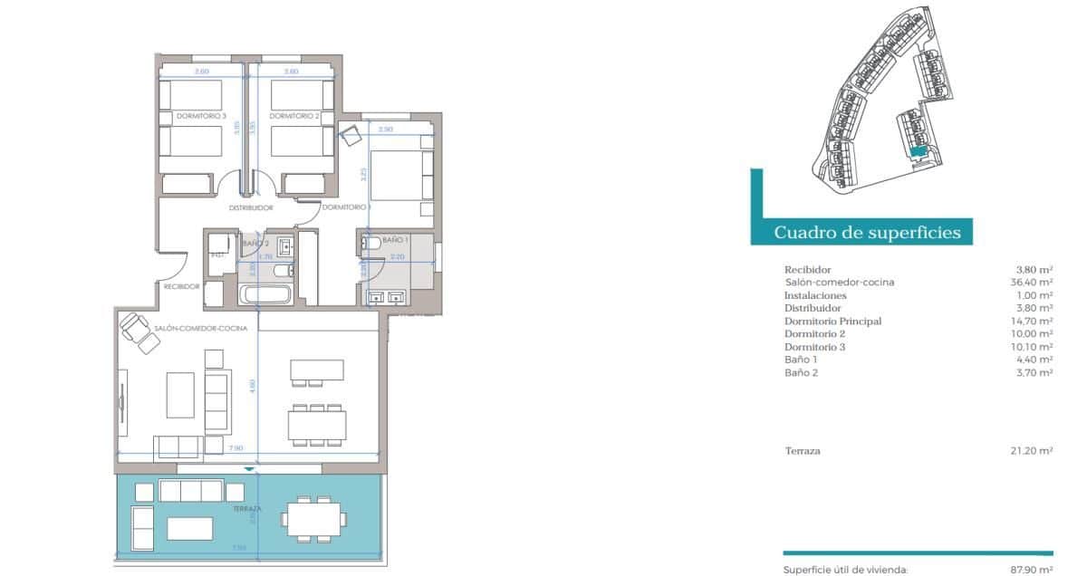3 bedroom Apartment for sale in Cancelada with pool - € 670,000 (Ref: 9683134)