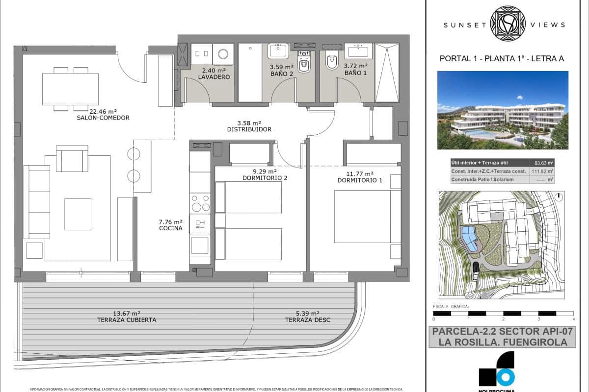 3 bedroom Apartment for sale in Fuengirola with pool - € 529,950 (Ref: 9683568)