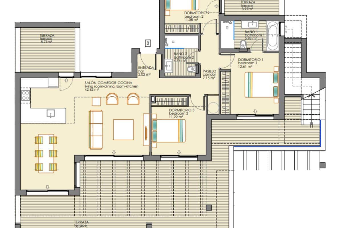 3 chambre Appartement à vendre à Estepona avec piscine - 725 000 € (Ref: 9683596)