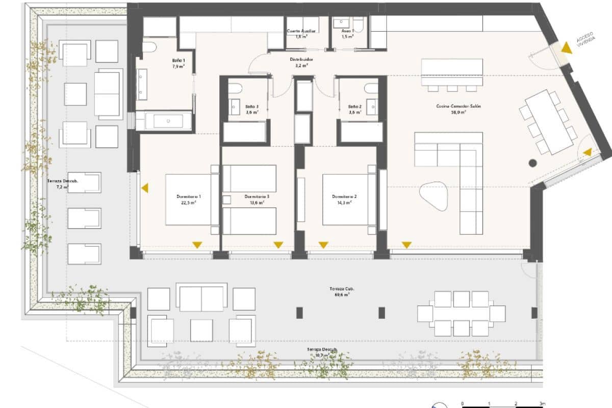 3 slaapkamer Appartement te koop in Benahavis met zwembad - € 1.550.000 (Ref: 9683612)