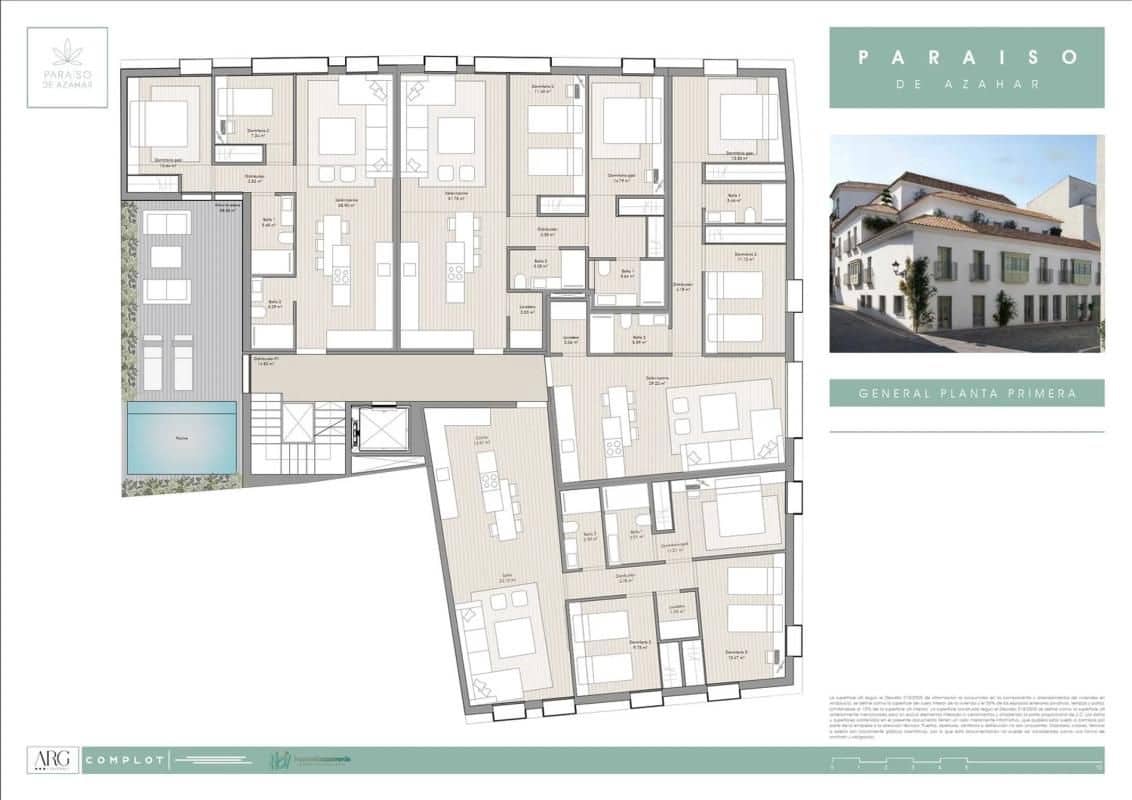 3 makuuhuone Huoneisto myytävänä paikassa Estepona mukana uima-altaan 
autotalli - 850 000 € (Ref: 9683700)