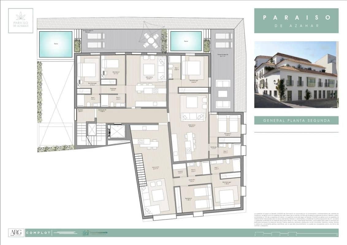 3 makuuhuone Huoneisto myytävänä paikassa Estepona mukana uima-altaan 
autotalli - 850 000 € (Ref: 9683700)