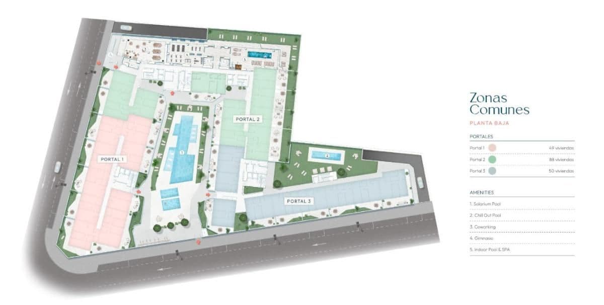 Apartamento de 2 habitaciones en Mijas en venta con piscina garaje - 744.975 € (Ref: 9683750)