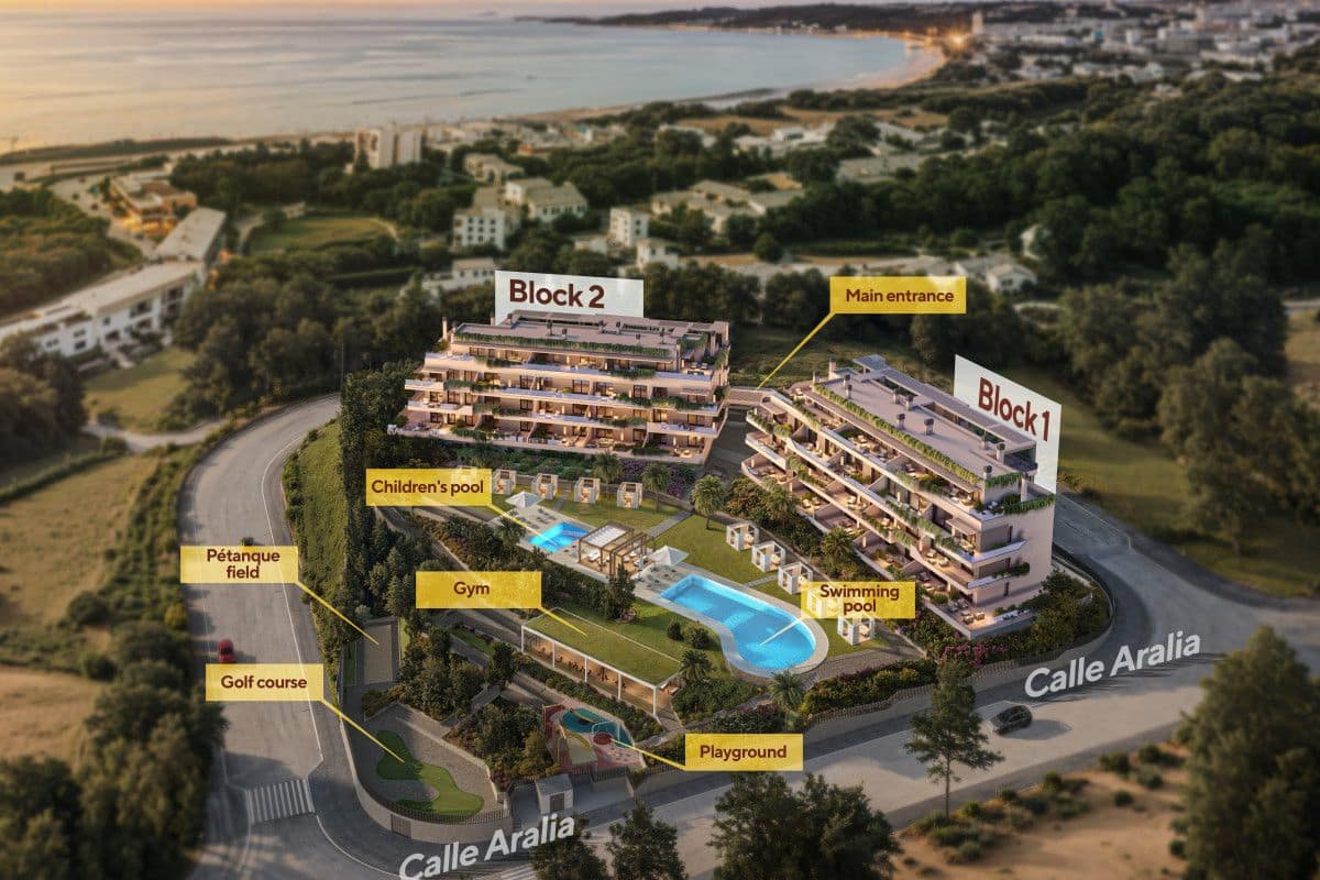 Apartamento de 3 habitaciones en Mijas en venta con piscina - 890.000 € (Ref: 9683752)