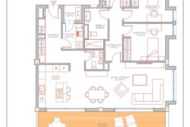 3 camera da letto Appartamento in vendita in Nueva Torrequebrada, Benalmádena con piscina garage - 810.000 € (Rif: 9683755)