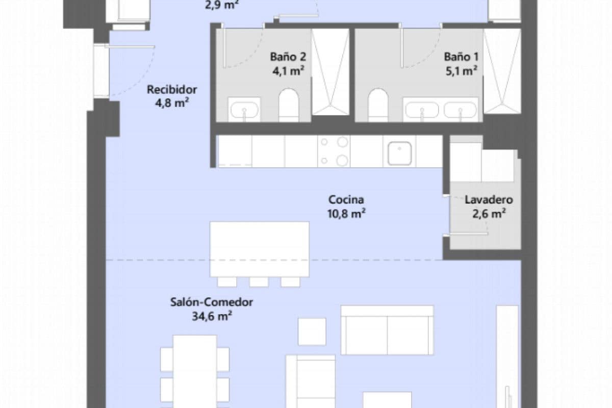 3 sovrum Lägenhet till salu i Marbella med pool - 1 065 000 € (Ref: 9686819)