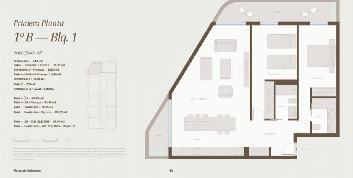 3 soverom Leilighet til salgs i Estepona med svømmebasseng garasje - € 440 000 (Ref: 9686848)