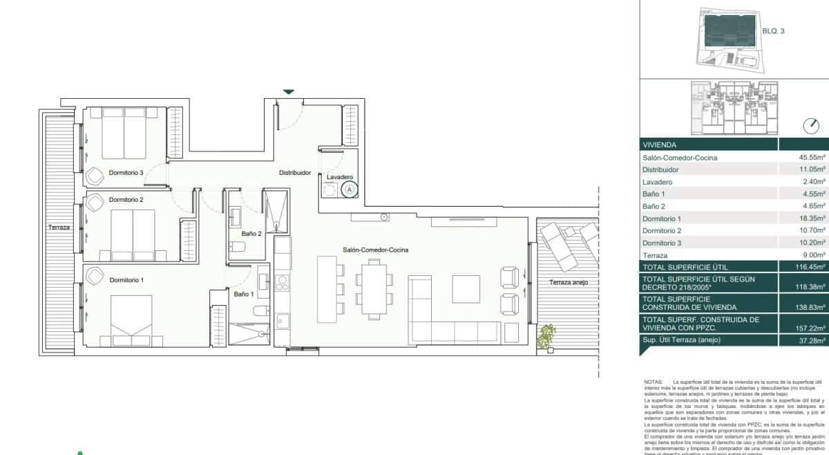 3 chambre Appartement à vendre à Estepona avec piscine garage - 700 000 € (Ref: 9686856)
