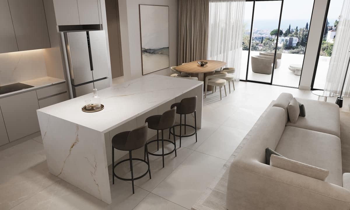 3 quarto Apartamento para venda em Estepona com piscina - 1 270 000 € (Ref: 9686874)
