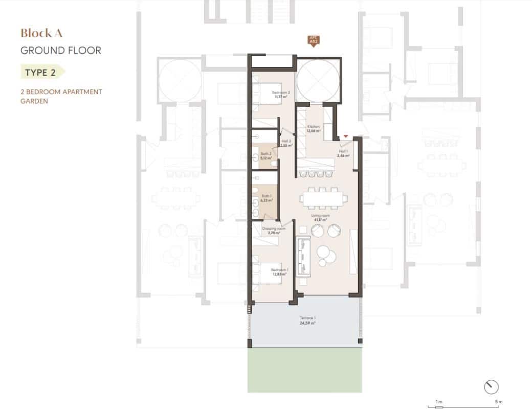 3 quarto Apartamento para venda em Estepona com piscina - 1 270 000 € (Ref: 9686874)