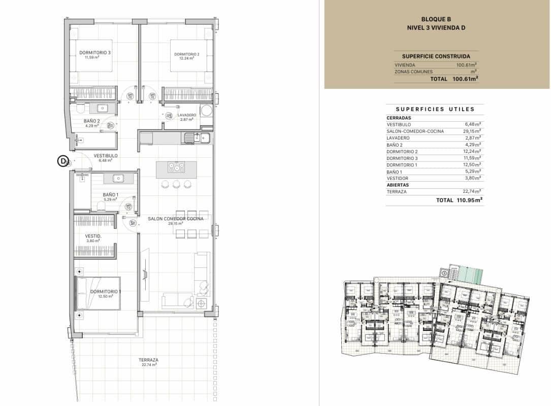 3 sovrum Lägenhet till salu i Fuengirola med pool - 499 000 € (Ref: 9686896)