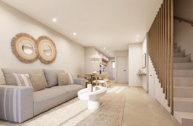 3 makuuhuone Rivitalo myytävänä paikassa Pilar de la Horadada mukana uima-altaan - 304 900 € (Ref: 9686997)