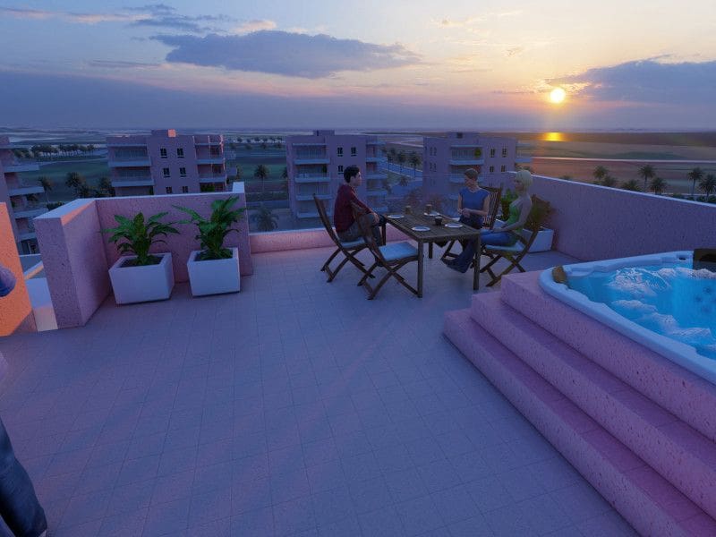 Apartamento de 3 habitaciones en Guardamar del Segura en venta con piscina - 279.900 € (Ref: 9687013)