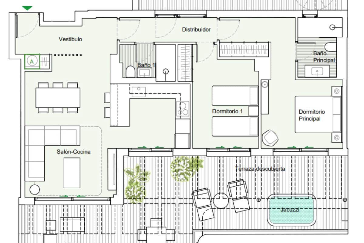 3 bedroom Apartment for sale in Mijas with pool garage - € 710,000 (Ref: 9698975)