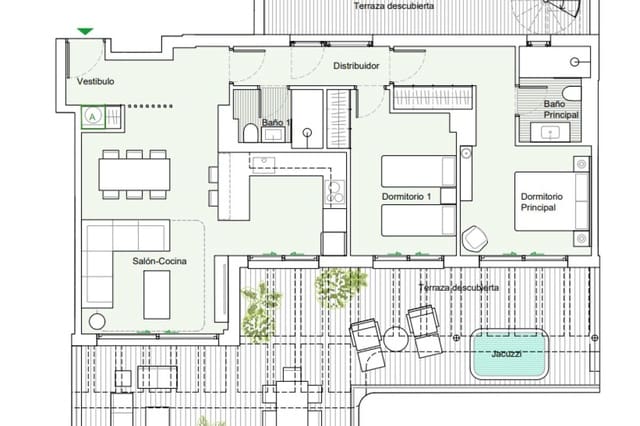 2 quarto Apartamento para venda em Mijas com piscina garagem - 710 000 € (Ref: 9698977)