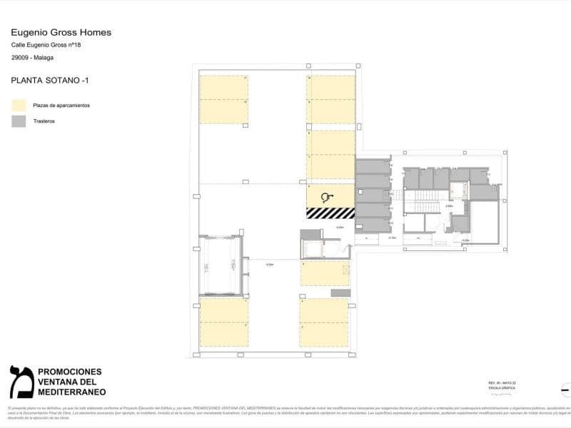 2 sovrum Lägenhet till salu i Malaga stad med pool garage - 528 000 € (Ref: 9698984)