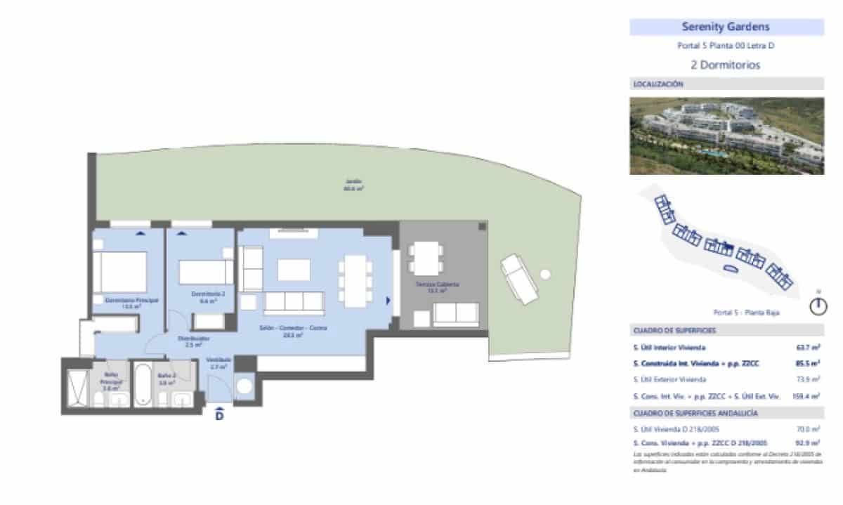 3 quarto Apartamento para venda em Estepona com piscina - 420 000 € (Ref: 9698994)