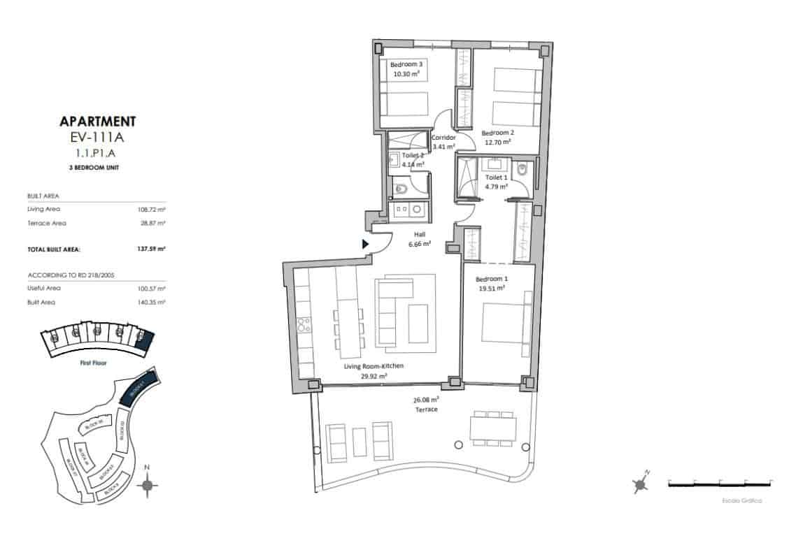 3 quarto Apartamento para venda em Fuengirola com piscina - 745 000 € (Ref: 9699071)