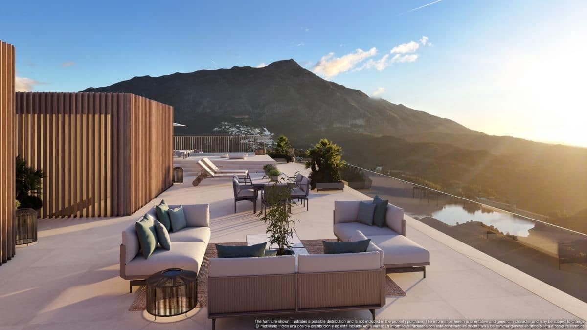 Apartamento de 2 habitaciones en Benahavís en venta con piscina - 1.115.000 € (Ref: 9702143)