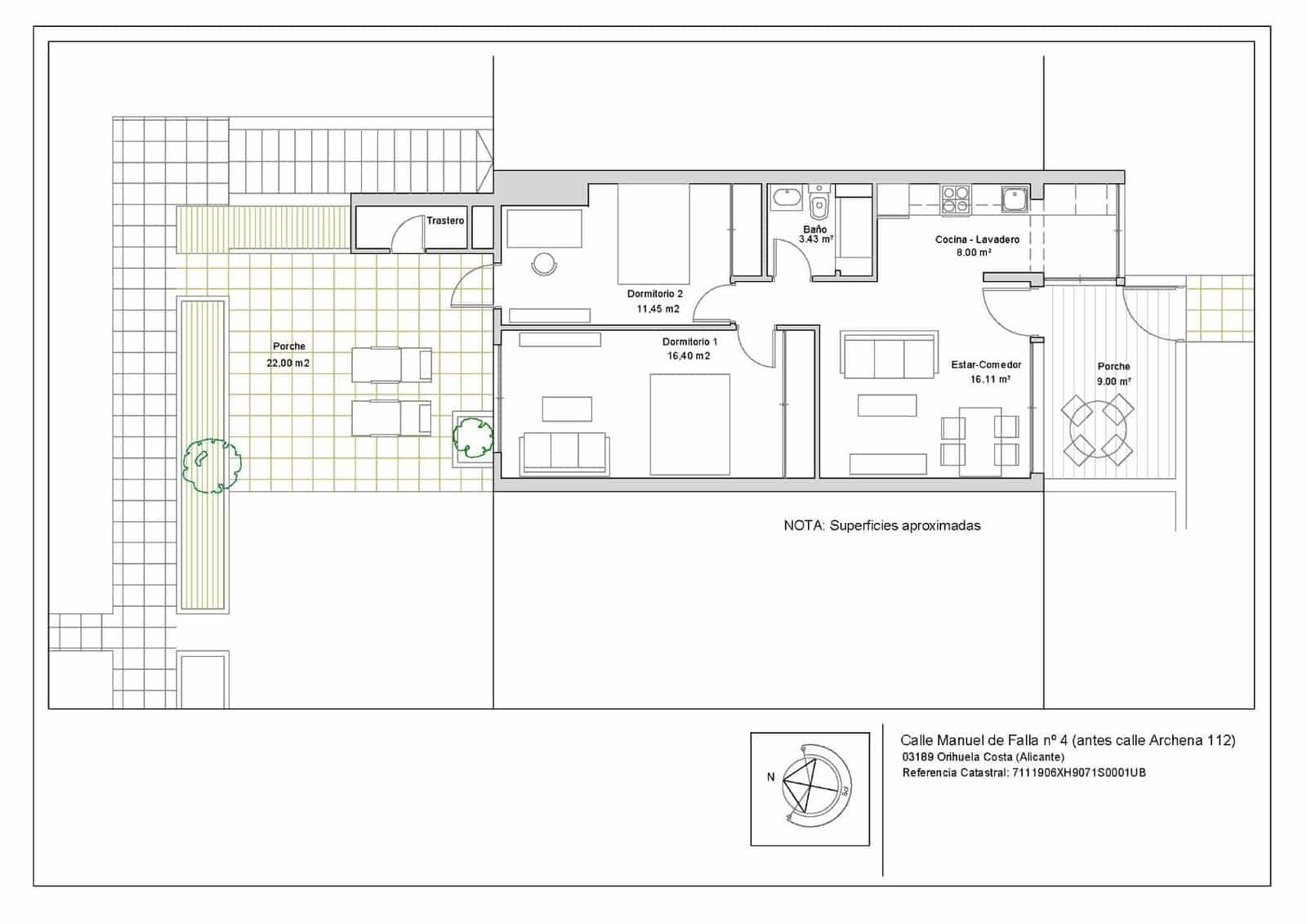 2 bedroom Bungalow for sale in Orihuela Costa - € 225,000 (Ref: 9721920)