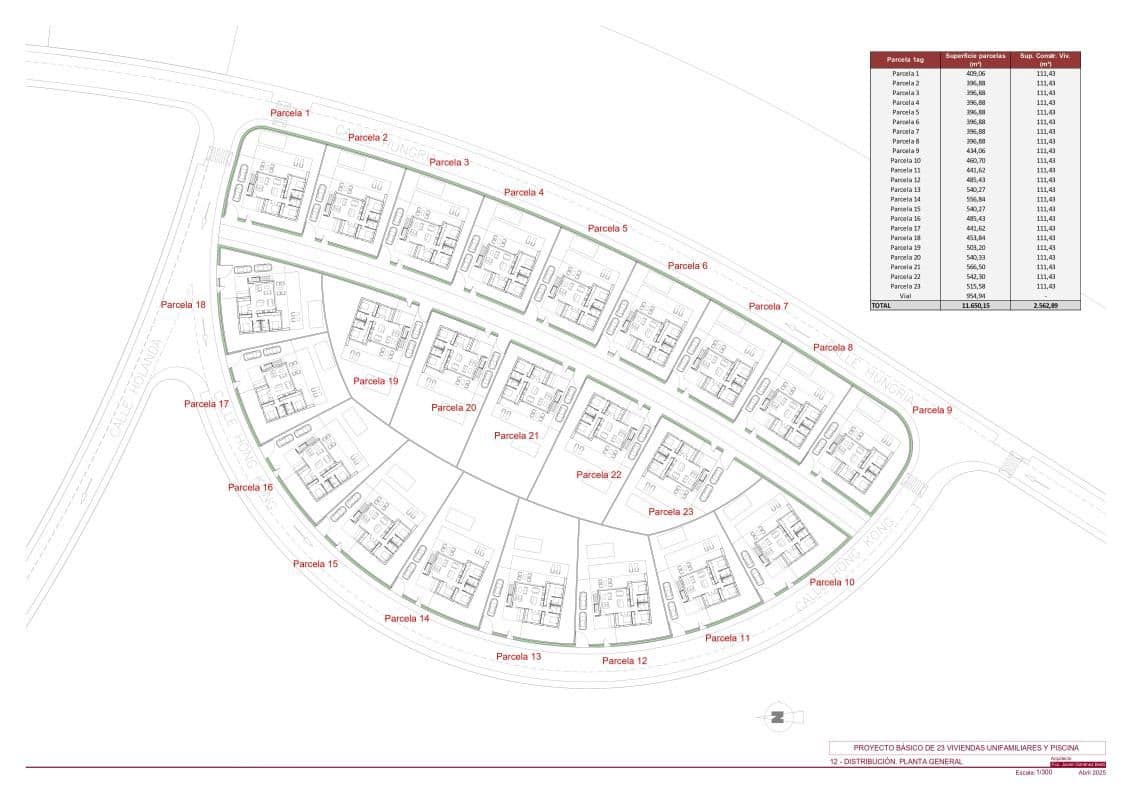 3 soverom Rekkehus til salgs i Fuente Alamo de Murcia med svømmebasseng - € 509 960 (Ref: 9722034)