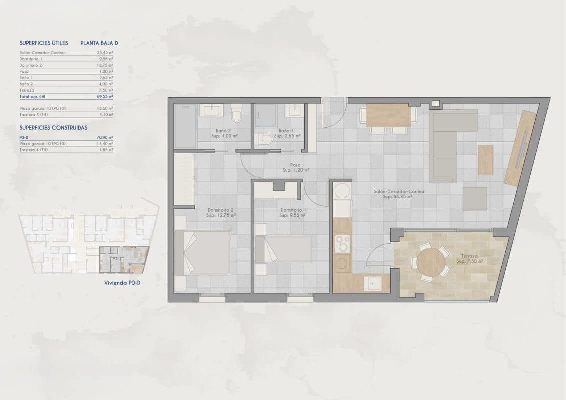 1 bedroom Apartment for sale in Lo Pagan with pool - € 201,000 (Ref: 9722099)