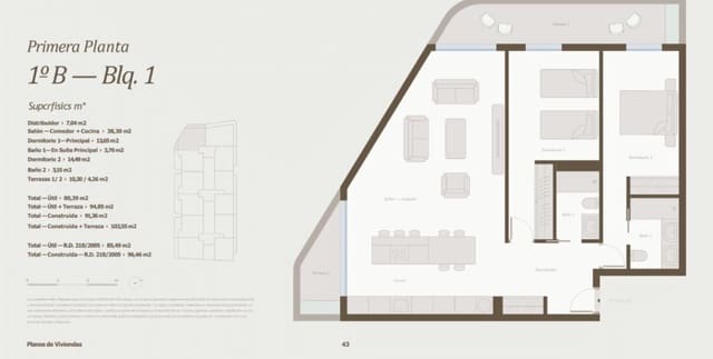 2 sovrum Lägenhet till salu i Centro, Estepona med pool garage - 530 200 € (Ref: 9742048)