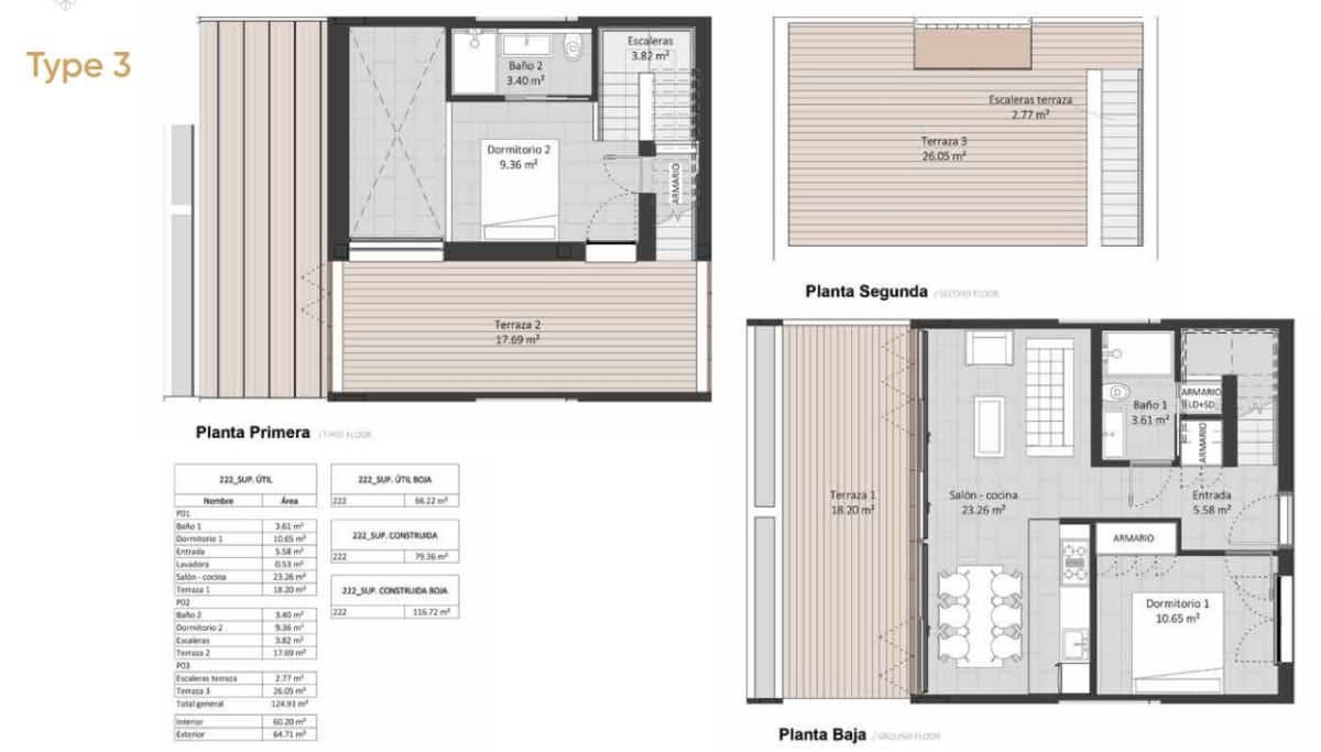 2 quarto Apartamento para venda em New Golden Mile com piscina - 624 000 € (Ref: 9745330)
