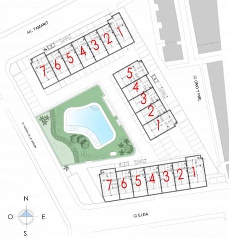3 soverom Leilighet til salgs i Santa Pola med svømmebasseng - € 570 000 (Ref: 9762199)