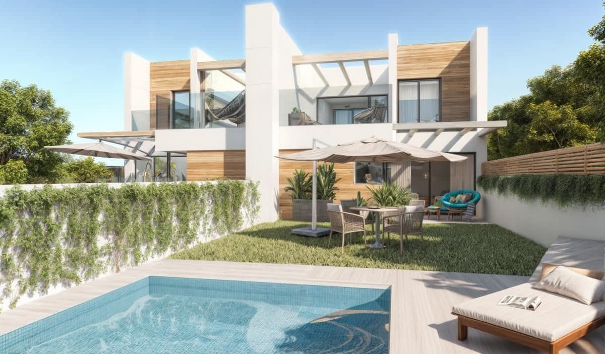 3 camera da letto Villetta a Schiera in vendita in Alfaz del Pi / L'Alfas del Pi con piscina - 360.000 € (Rif: 9763748)