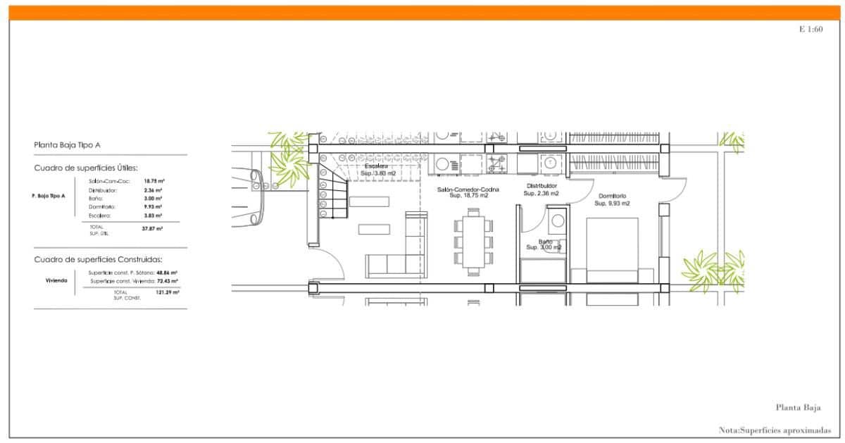 2 quarto Moradia em Banda para venda em Gran Alacant com piscina - 280 000 € (Ref: 9763752)
