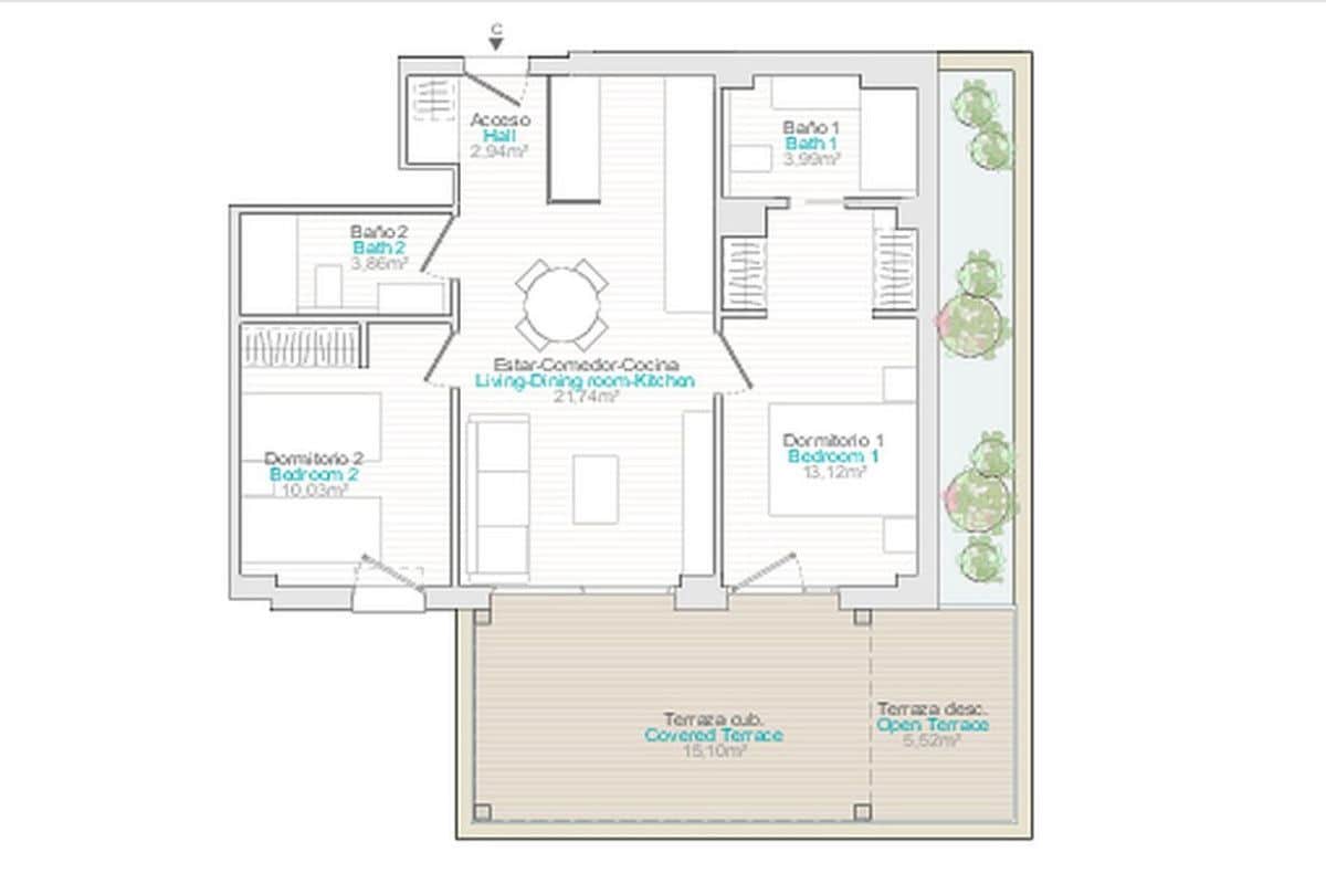3 soveværelse Rækkehus til salg i El Vergel / Verger med swimmingpool - € 447.000 (Ref: 9763766)