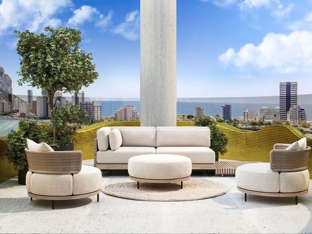 3 chambre Appartement à vendre à Calpe / Calp avec piscine - 625 000 € (Ref: 9763784)