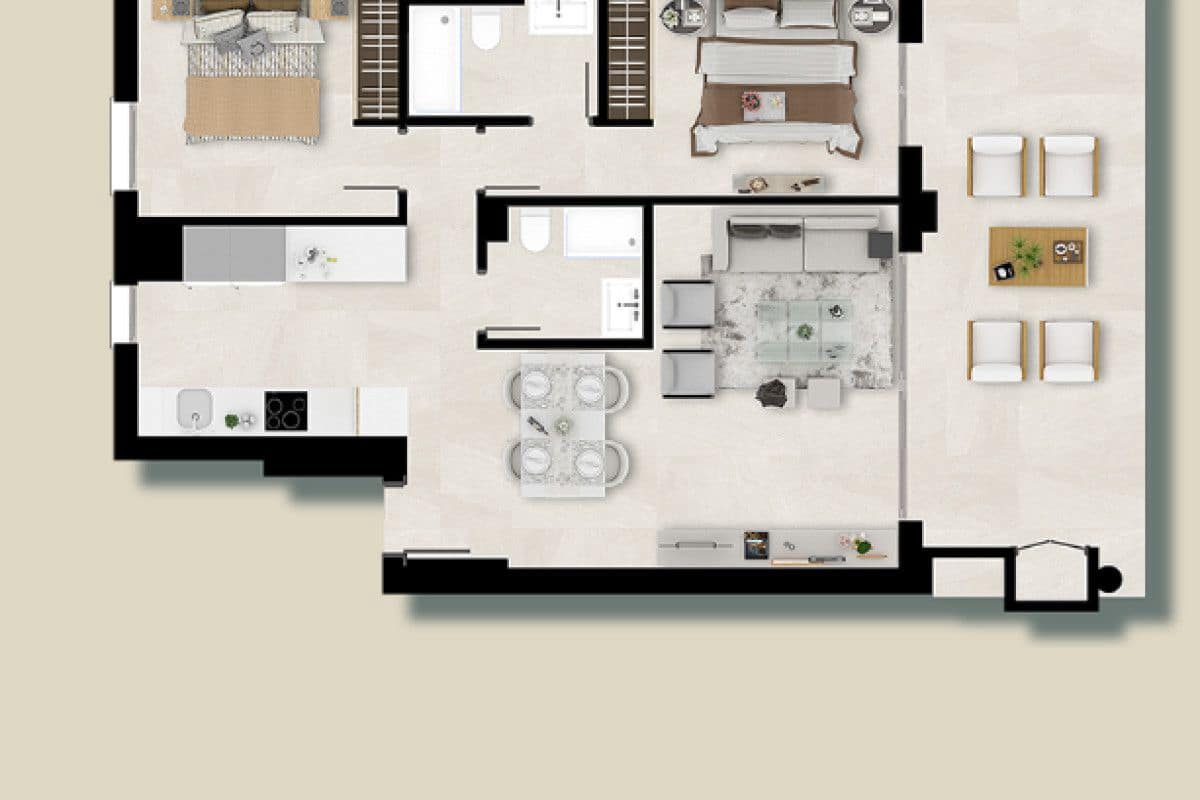 3 bedroom Apartment for sale in Mijas with pool - € 465,000 (Ref: 9773336)