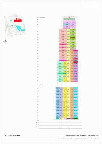 Apartamento de 2 habitaciones en Benidorm en venta con piscina - 867.000 € (Ref: 9787285)