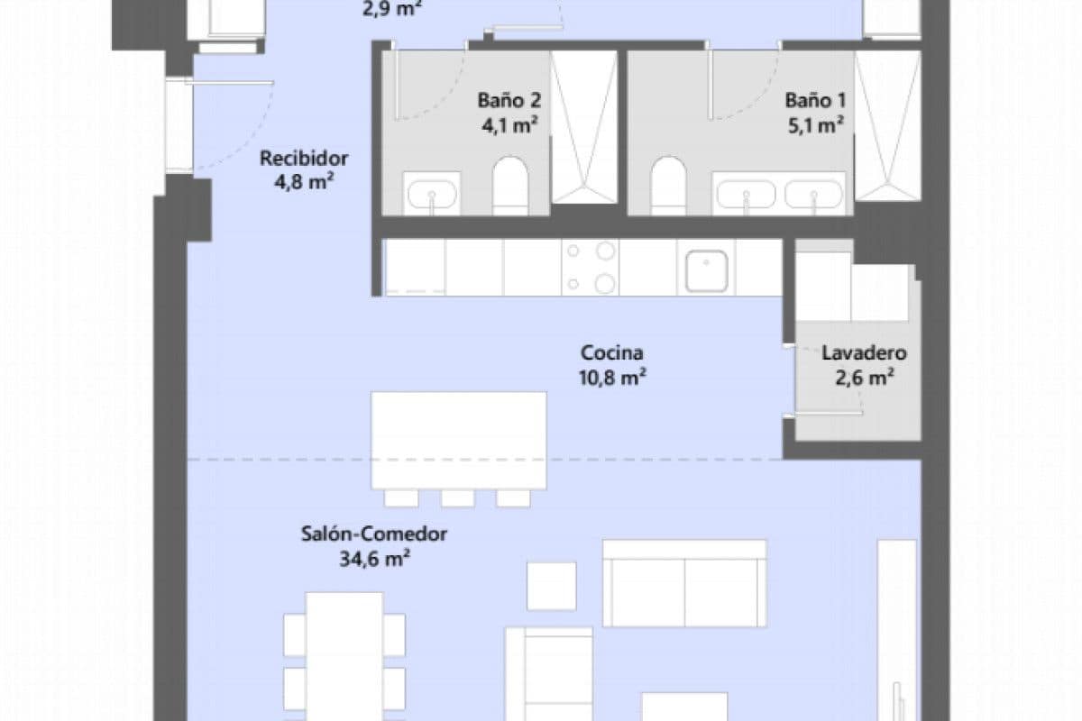 3 quarto Apartamento para venda em Marbella com piscina - 1 035 000 € (Ref: 9787440)