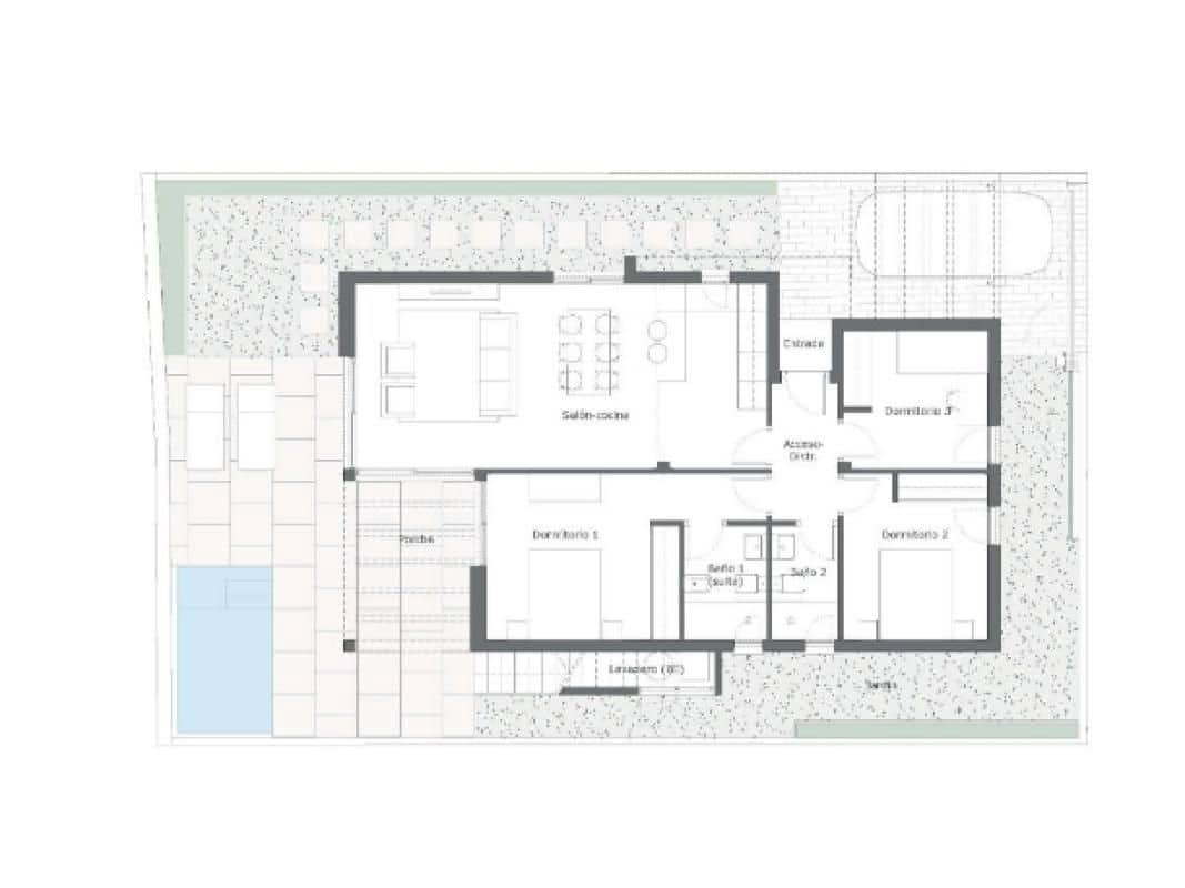 3 bedroom Villa for sale in Vera with pool - € 341,000 (Ref: 9788644)