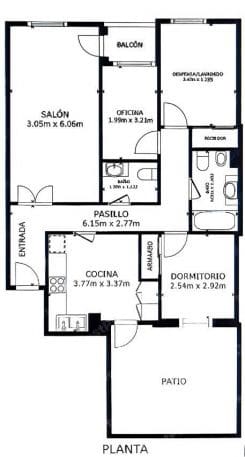 3 sovrum Lägenhet till salu i Murcia stad - 194 000 € (Ref: 9797353)
