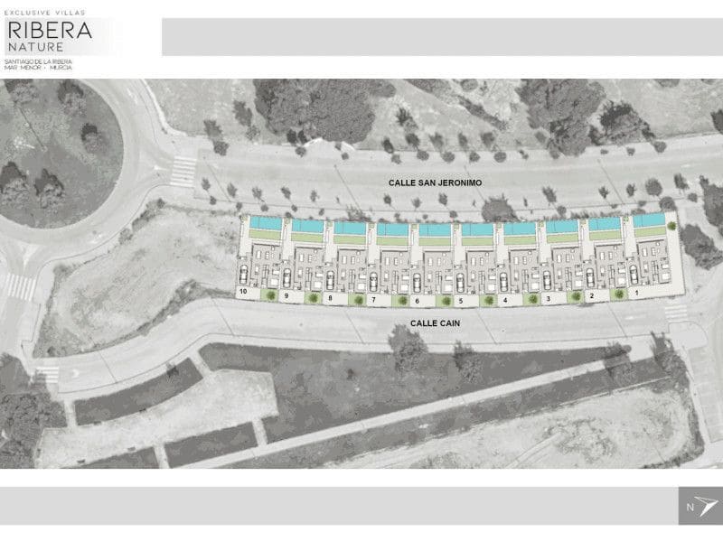 3 Zimmer Reihenhaus zu verkaufen in Santiago de la Ribera mit Pool Garage - 595.000 € (Ref: 9799552)