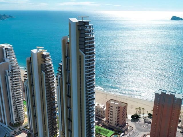 4 makuuhuone Huoneisto myytävänä paikassa Playa Poniente, Benidorm mukana uima-altaan - 1 329 000 € (Ref: 9804683)