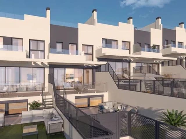 3 makuuhuone Rivitalo myytävänä paikassa Mijas mukana uima-altaan - 605 000 € (Ref: 9804721)