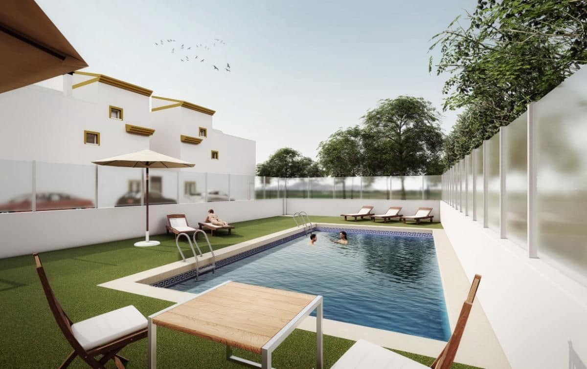 2 Zimmer Reihenhaus zu verkaufen in Torre-Pacheco mit Pool - 209.900 € (Ref: 9808207)