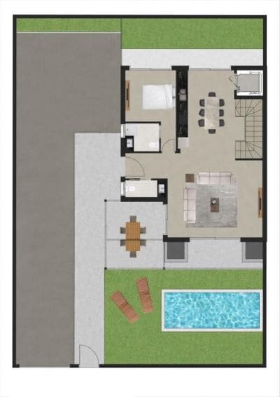 4 bedroom Villa for sale in Finestrat with pool - € 669,000 (Ref: 9808213)