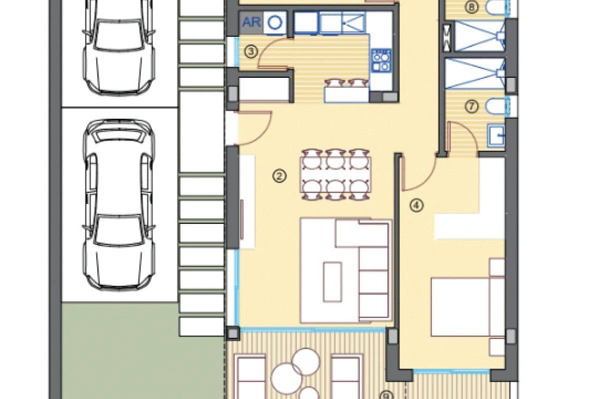 2 sypialnia Apartament na sprzedaż w Muchamiel / Mutxamel z basenem - 399 000 € (Ref: 9808247)