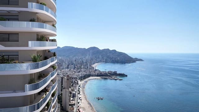 3 quarto Apartamento para venda em Playa Poniente, Benidorm com piscina - 900 000 € (Ref: 9808275)