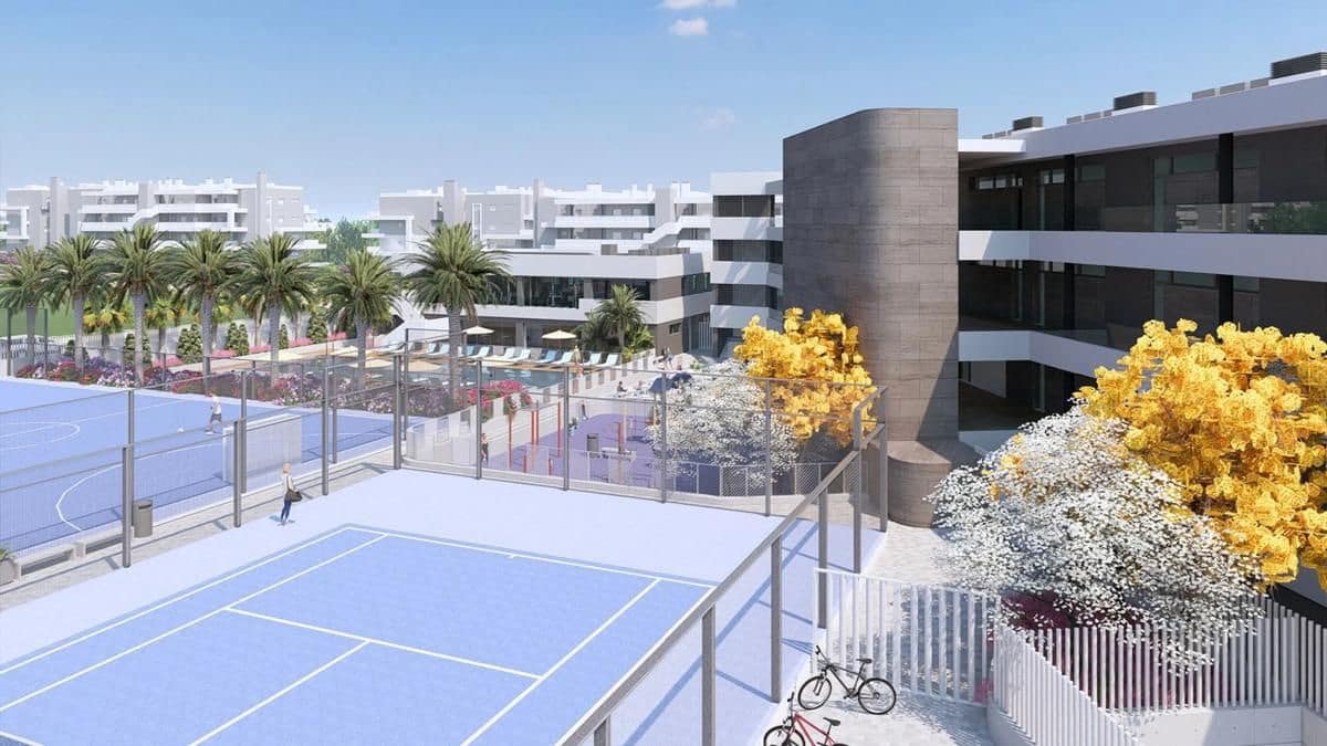 1 chambre Appartement à vendre à El Limonar avec piscine - 273 000 € (Ref: 9813396)